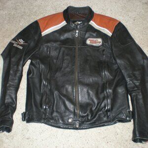 Harley Davidson leather racing jacket